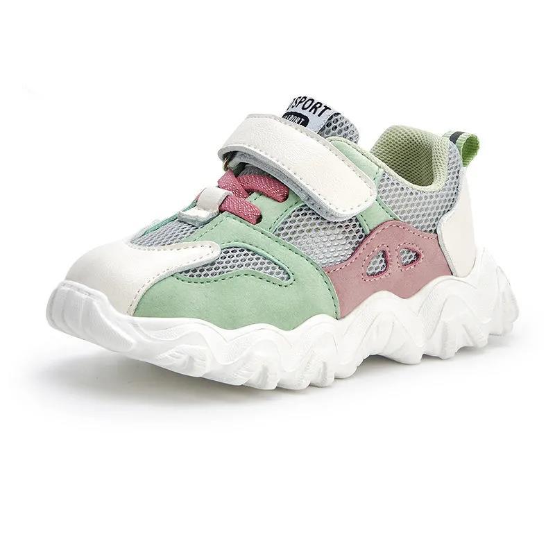 Boys and Girls Shoes All-match Flow Comfortable Shoes Breathable Mesh Sneakers