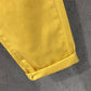 Summer Women Harem Pants All-matched Casual Cotton Pants Elastic Waist Plus Size Yellow White Jeans