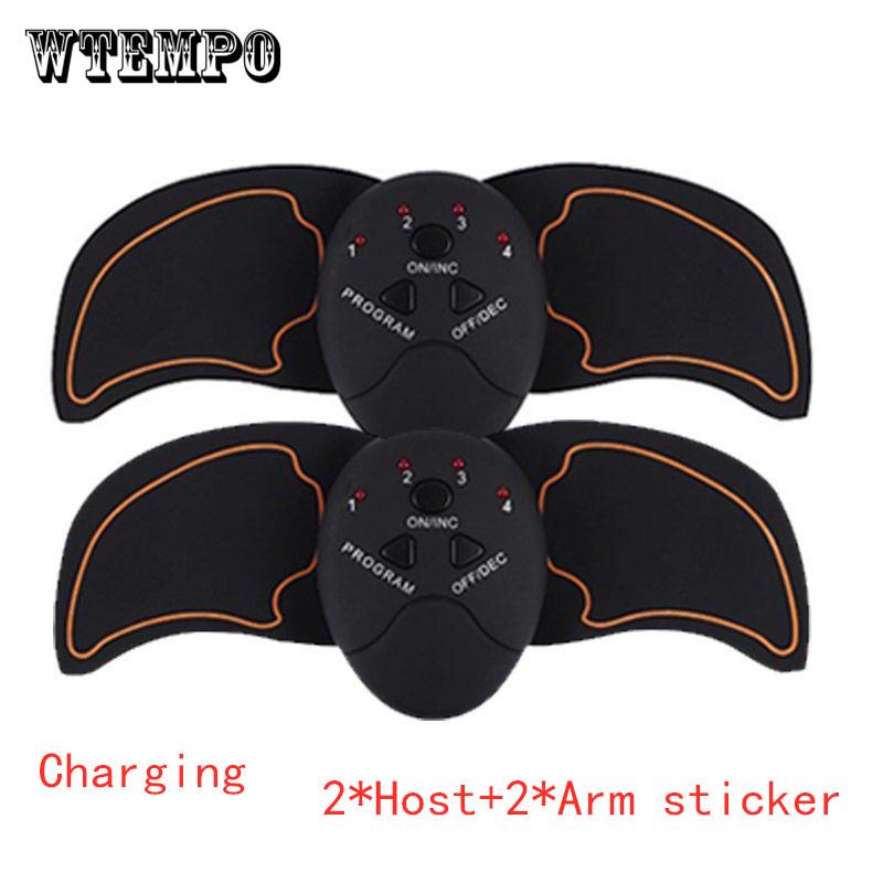 Belt Sticker Abs Training Massage Gear Pads Gel Patch Sheets EMS Wireless Muscle Stimulator Trainer