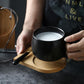 European Luxury Coffee Cup Set Dish Spoon Afternoon Tea Set Creative Ceramic Cup Nordic Household