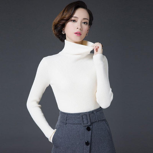 Women's Cardigan Short Slim Slimming Solid Color Sweater Fashionable Sexy Knitted Bottoming Shirt Top