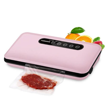 Include 50pcs Bags Best Food Vacuum Sealer  Automatic Commercial Household Food Vacuum Sealer Packaging Machine