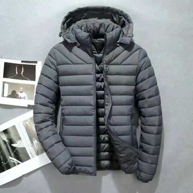 Men Winter Jacket High Quality Thick Cotton Padded Coat Parka Man Outwear