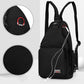 Fashion Ladies Cross-body Chest Bag Backpack Dual-use Large-capacity Male Trendy Brand Korean Version of The Wild Chest Bag Student Shoulder Bag