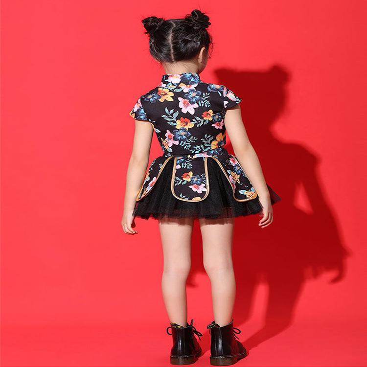 Children's Costumes Girls Chinese Style Catwalks Pettiskirt Children's Costumes Jazz Dance Suits