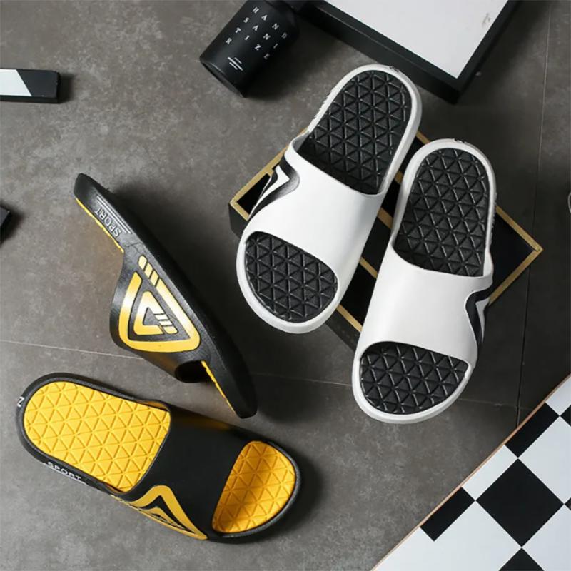 Non-slip and Odor-resistant Men's Sandals and Slippers Couple's Summer Household Bathroom Slippers