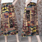 Women Summer Large Size Printed Lantern Skirt In Spring and Summer Loose High Waist A-line Vintage Elastic Casual Long Skirt