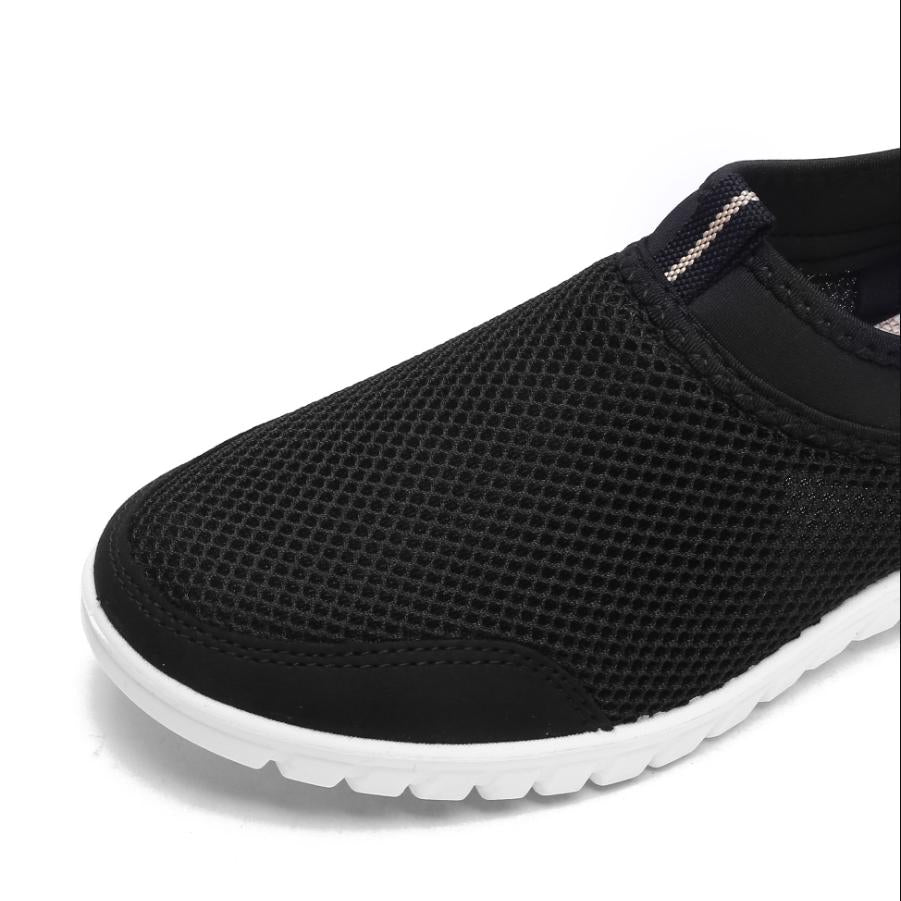 Summer Mesh Shoe Sneakers for Men Shoes Breathable Men's Casual Shoes Slip-On Male Shoes Loafers Casual Walking 38-48