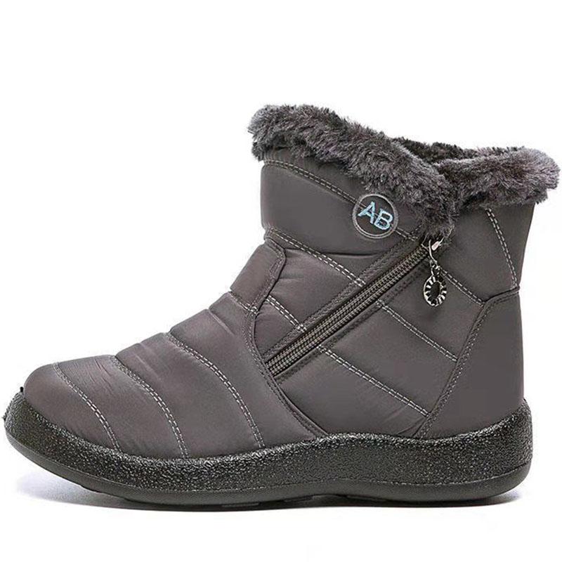 Women's Cotton Shoes Winter New Snow Boots Plus Velvet Thick Warm Short Boots Non-slip High-top Middle-aged and Elderly Cheap Shoes