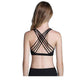 Fitness Sports Bra for Women Push Up Solid Cross Back Yoga Running Gym Workout Femme Training