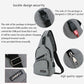 Large Capacity Bag Casual Outdoor Travel USB Charging Port Sling Bag Chest Bag for Men Crossbody Bag