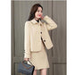Fashion All-match Knit Jacket Autumn and Winter Korean Fashion All-match Imitation Mink Velvet Ladies Cardigan Jacket