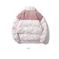 Winter Women's Down Jacket Korean Style Loose Short Jacket Thickened Warmth Stand-collar Couple Jacket