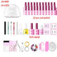 Nail Art Tools kit Nail Set UV LED Lamp Dryer 32 pcs Nail Gel Polish Kit Soak Off Manicure Tools Set