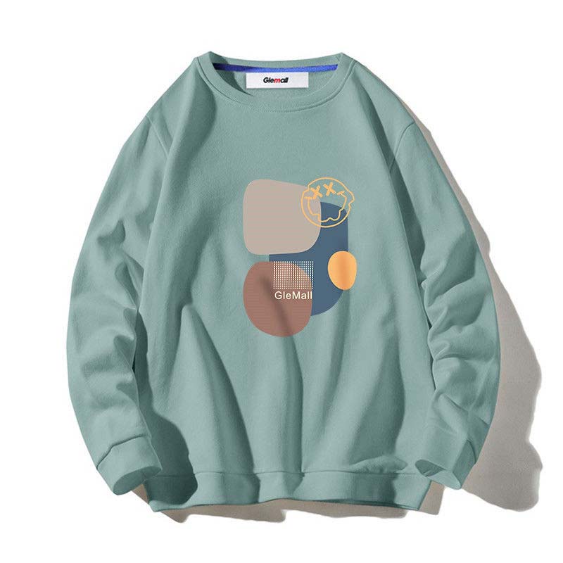 Autumn Round Collar Sweater Men's Loose Casual Pullover