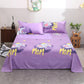 Three-piece Cotton Old Coarse Cloth Cotton Sheets Single Bed Double Bed Pillowcase Machine Washable Anti-static All Seasons