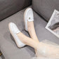 White Shoes Spring Summer Hollow Non-slip Flat Bottom All-match Single Shoes Breathable Comfortable Soft Bottom Pregnant Women Nurse Shoes