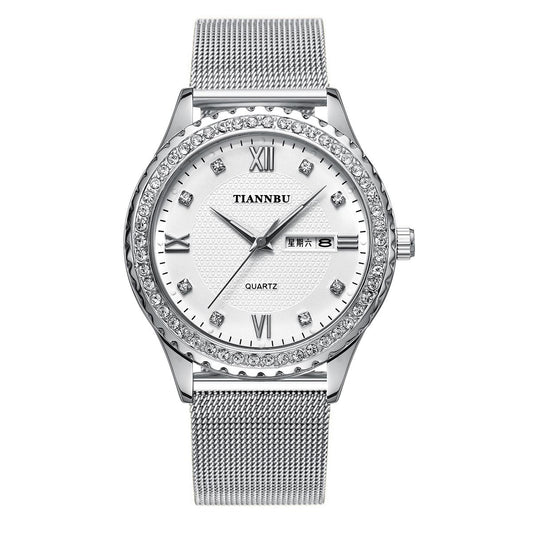 Waterproof Sports Men's Mechanical Watch Luminous Male Clock Men Business Steel Belt Watches