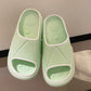Slippery Slippers Women's Summer Indoor and Outdoor Wear At Home Non-slip Soft Thick Bottom Sandals and Slippers Light and Soft