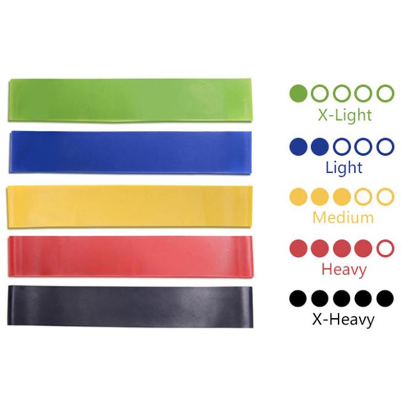 Yoga Elastic Band Resistance Band Open Shoulder Pull Back Strength Training Fitness Elastic Band Squat Men and Women Hip Pull Band