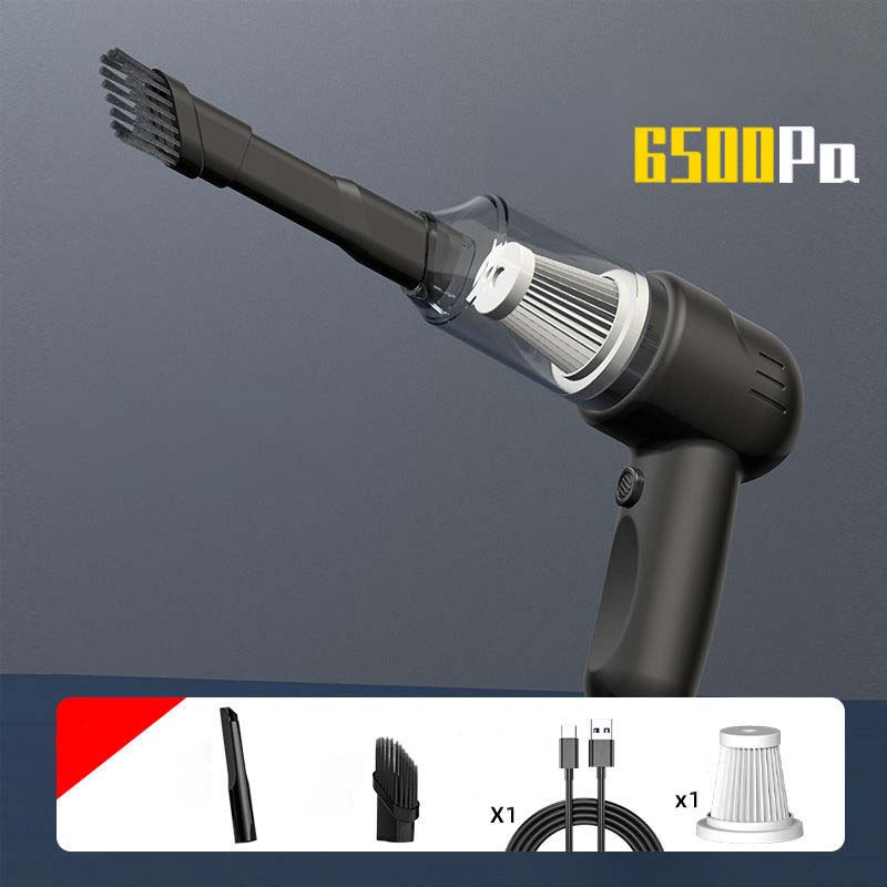 Wireless Car Vacuum Cleaner Small Household Indoor Large Suction Power Super Strong Car Hand-held Vacuum Cleaner Car Home Dual-use