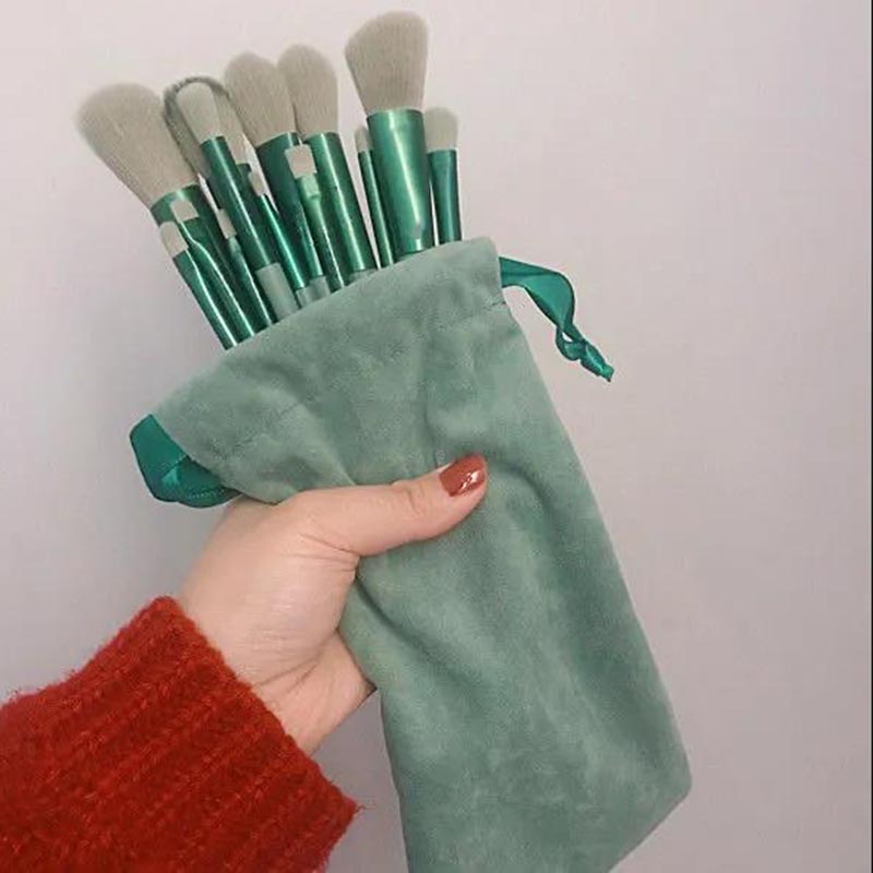 13pcs Makeup Brush Set Eye Shadow Blush Loose Powder Highlight Trim Lip Brush Beauty Tool