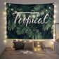 Home Bedroom Background Cloth Hanging Cloth Tapestry Hanging Wall Nordic Style Simple Plant Anchor Photo Cloth Background Net Red Wall Cloth
