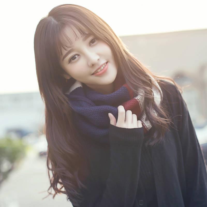 Plain Cashmere Scarves Women Winter Thick Warm Men Wool Scarf Shawl Wrap Couple Gifts