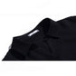 Chiffon Shirt 2022 Summer Black Short-sleeved V-neck Top Cover Belly Plus Size Women's Korean Mesh Blouses V Neck Lapel Tops Pullover Blouse Shirts