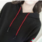 Women's Sweatshirt Wild Large Size Long Sleeve Warm Hood Top Autumn Winter Sweater Cotton