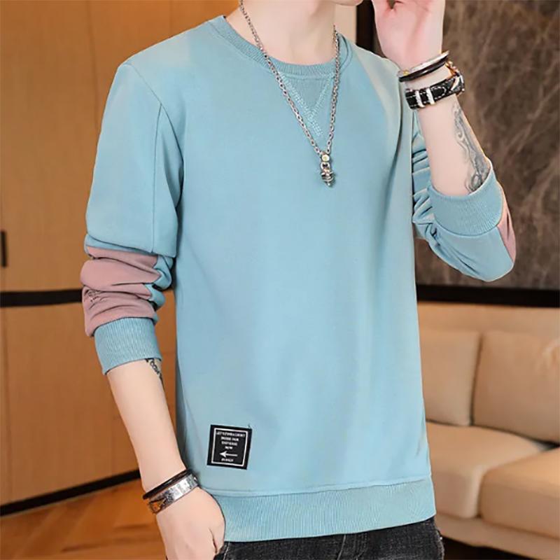 Men's Sweater Autumn Korean Trend Bottoming Streetwear Trendy Brand Loose Sweatshirts Men Outerwear