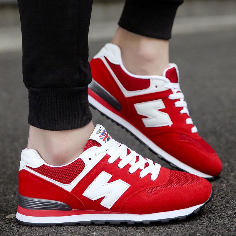 Men's Sports and Leisure Shoes Running Shoe Board Suede Shoes Men's Shoes Air-permeable Shoes