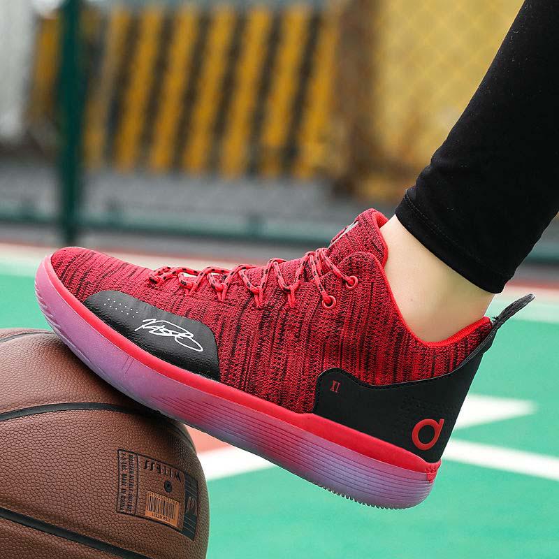 39-45 Men Sneakers Breathable Basketball Shoes Non-slip Wear-resistant Lightweight Running Shoes