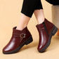 Winter Fleece Non-slip Soft Bottom Warm Cotton Shoes Comfortable Flat Snow Boots Women's Shoes