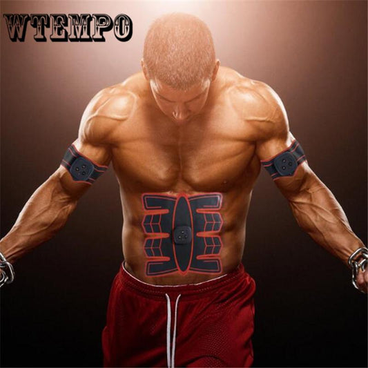 EMS Muscle Stimulator Fitness Abdominal Training Pad Unisex Muscle Training Body Muscle Massager