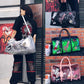 2019 Fashion Women Travel Bag Casual Sequins Letters Man Shoulder Diagonal Handbag Large Capacit