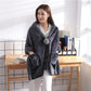 Autumn  Winter Multi functional Shawl Blanket Office Nap Blanket Thick Flannel Lamb Wool Blanket Knee Blanket Fur Ball Pocket Mantle Shawl