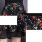 Women Fashion Florals Print Long Skirt Female Elastic High Waist Chiffon Casual Beach Skirts Summer