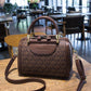 Ladies Bag Elegant One Shoulder Messenger Bag Fashion Large Capacity Handheld Leather Texture Shopping Bag