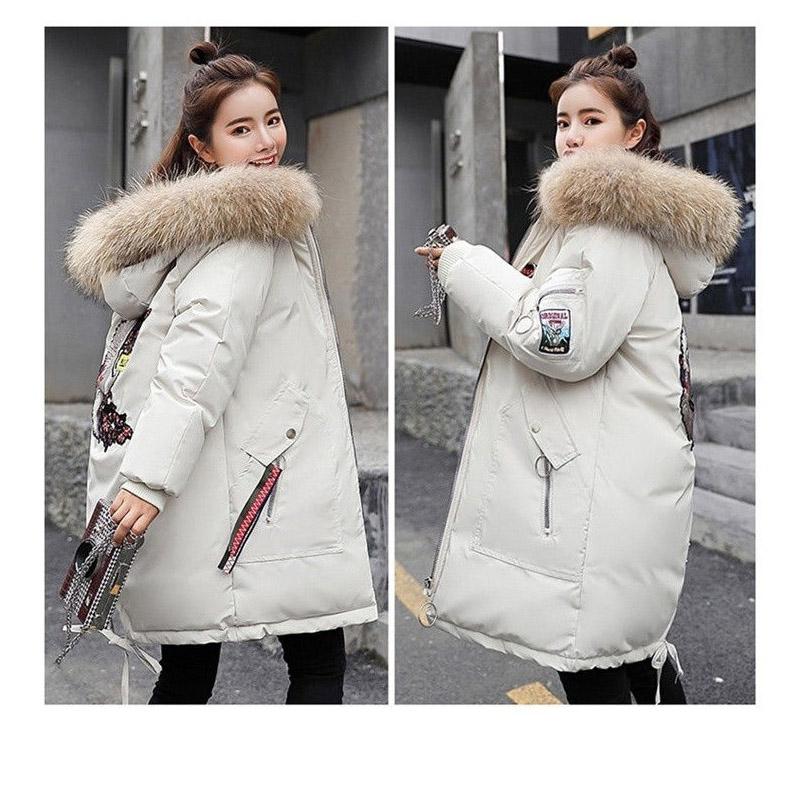Winter Clothes Thick Large Size Loose Padded Jacket Women Mid-length Student Korean Cotton Jacket Women Cotton Jacket Women's Jacket
