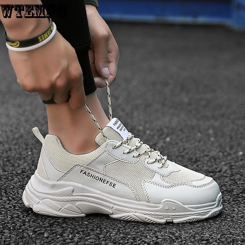 Summer Breathable Mesh Shoes Trend Men's Shoes Trend Wild Casual Shoes Sports Old Shoes
