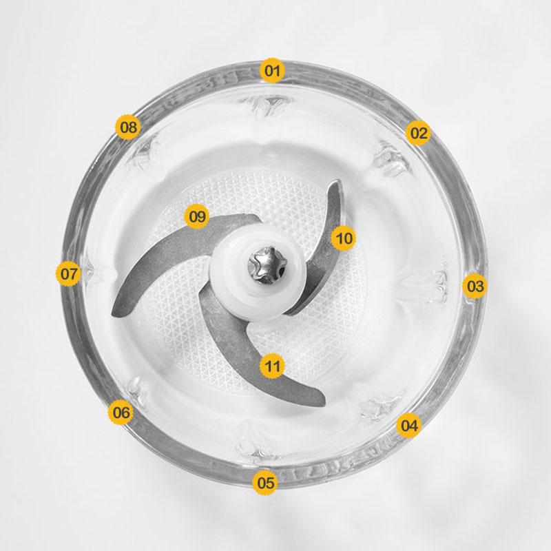 Household Electric Food Supplement Machine Mini Food Machine Squeezing Fruit Juice Stirring Rice Paste Mashing Meat Grinder