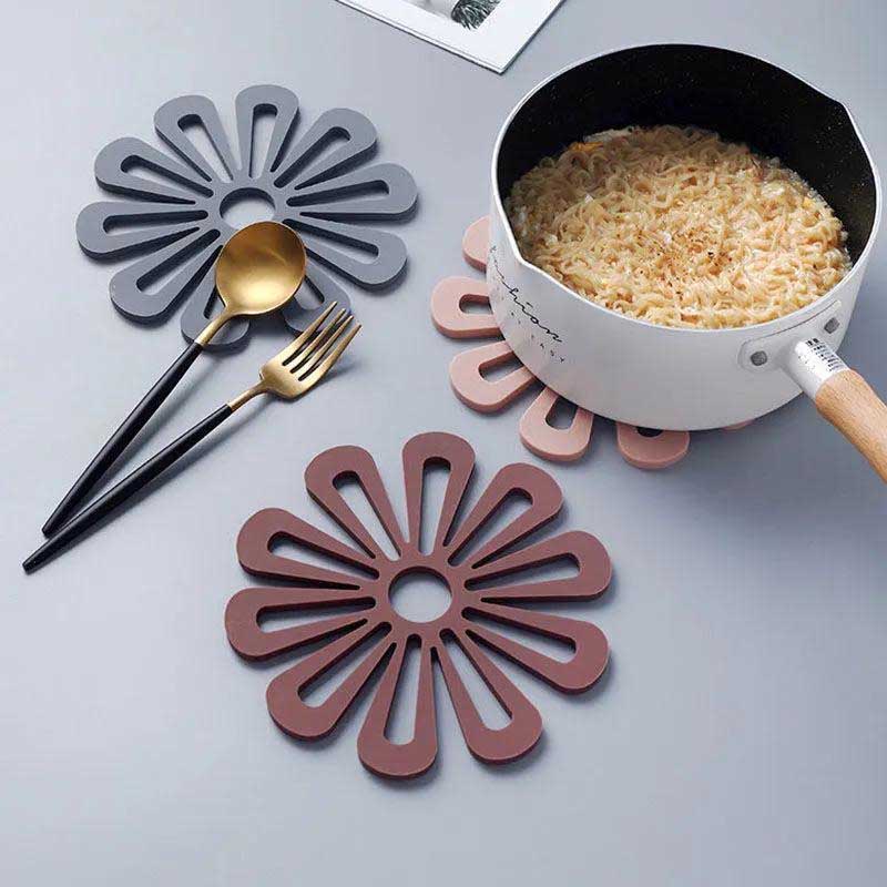 Insulation Pad Table Anti-scalding Household Water Coaster Nordic Style Kitchen Thickened High Temperature Plate Mat