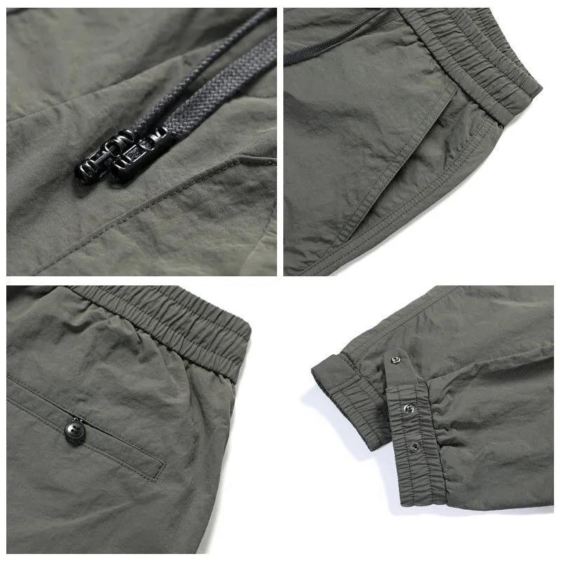 Summer Nine-point Casual Pants Men's Loose Large Size Wild Overalls Thin Section Trend Harlan Trousers