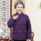 Mother's Autumn and Winter Clothes, Light and Warm Cotton Coat, Middle-aged and Elderly Women's Down Cotton Coat Liner