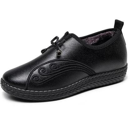 Waterproof Non-slip Mother Shoes Winter Women's Cotton Shoes Plus Velvet Thick Women's Snow Boots