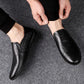 Peas shoes men's leather soft bottom driving shoes men's casual shoes Flat men's peas shoes