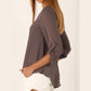 Elegant Chiffon Shirt Women Long-Sleeved V-neck Loose Large Blouses V Neck Tops Solid Color Shirts Woman Summer Clothing
