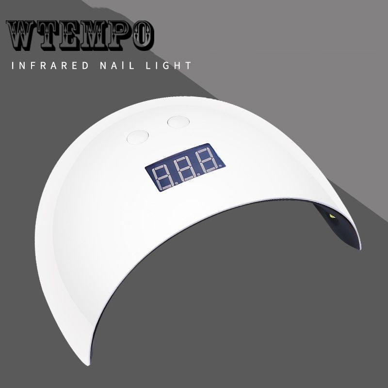 Nail Gel Dryer Colorful 24W High Power Dryer Nail Phototherapy Machine