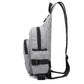 Trendy Casual Backpack Wear-resistant Waterproof Messenger Bag Chest Bag Fashion Men and Women Couple Bag